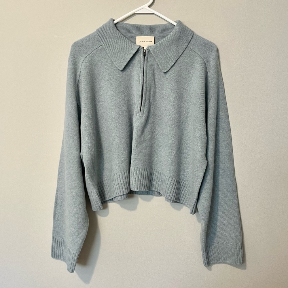 Loulou Studio Banni Sweater Ice Melange M